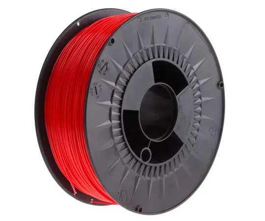 63-8035-68　RS PRO 1.75mm Red PLA 3D Printer Filament, 1kg　832-0220