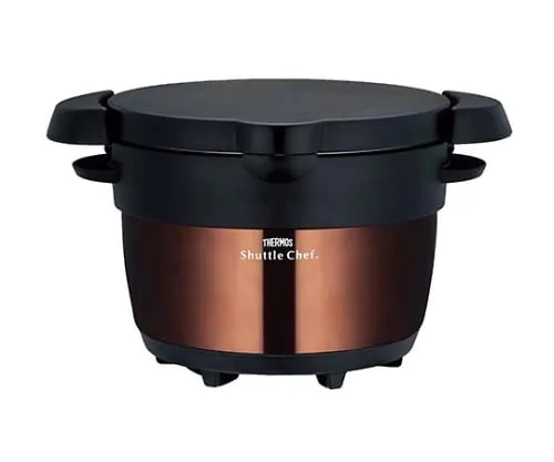 61-6522-66　［Discontinued］Thermos Vacuum Insulating Cooker Shuttle Chef KBB-1600 CBW　1157770