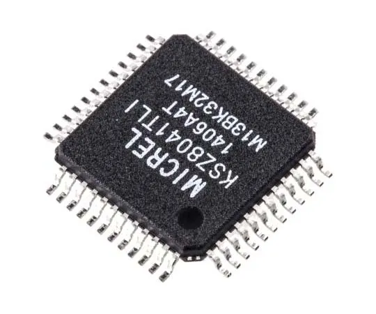 63-7766-69　Microchip KSZ8041TLI, IEEE 802.3u Ethernet Transceiver, 3.3 V, 48-Pin TQFP　KSZ8041TLI