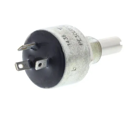63-7987-48　Vishay 1 Gang Rotary Cermet Potentiometer with a 6 mm Dia. Shaft, 47kΩ, ±10%, 1.91W, Linear PE30L0FL473KAB　PE30L0FL473KAB