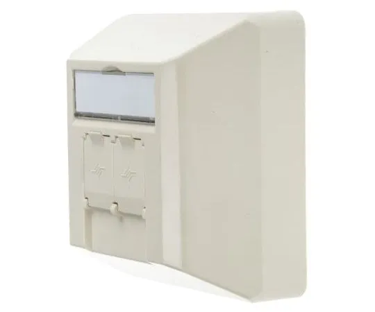 63-7968-37　Telegartner Cat6a 2 Way RJ45 Wall Mount Socket,With STP Shield Type　J00023A0207
