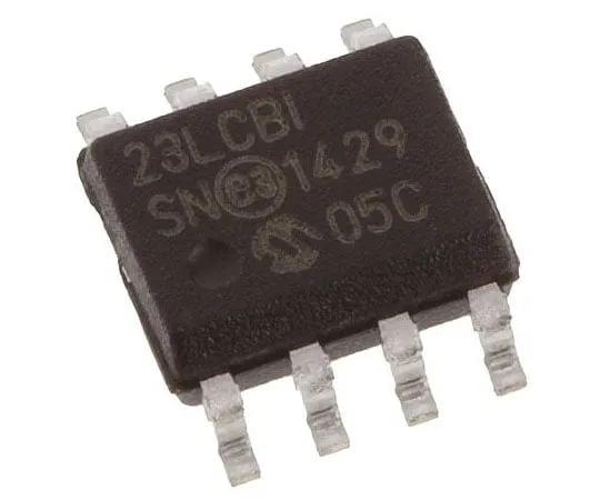 63-7956-49　Microchip SRAM- 1Mbit　23LC1024-I/SN