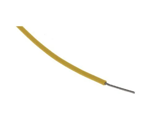 63-8038-27　RS PRO PTFE Equipment Wire 0.34 mm² CSA, Orange 100m Reel　841-7428