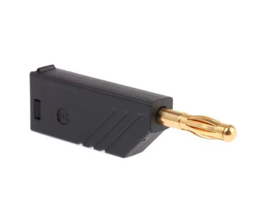 63-7979-76　Black Male Banana Plug Screw 30 V ac, 60 V dc　934100700