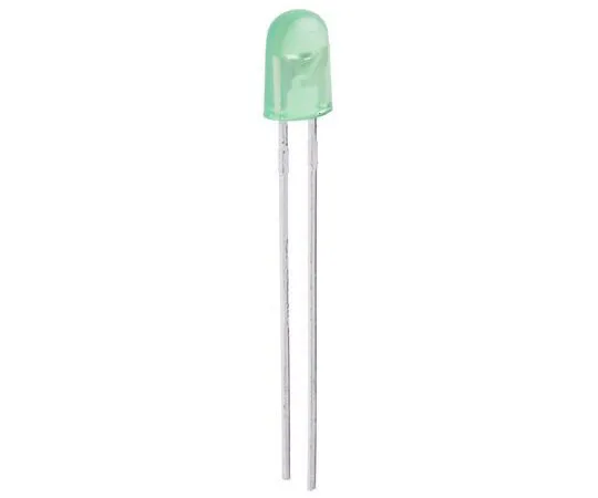 63-8045-22　4 V Green LED 5mm Through Hole, Kingbright L-5603ZGDL/SD-G　L-5603ZGDL/SD-G