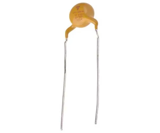 63-7777-24　Vishay Single Layer Ceramic Capacitor SLCC 680pF 500V ac ±20% Y5U Dielectric VY1 Series Through Hole　VY1681M31Y5UQ6TV0