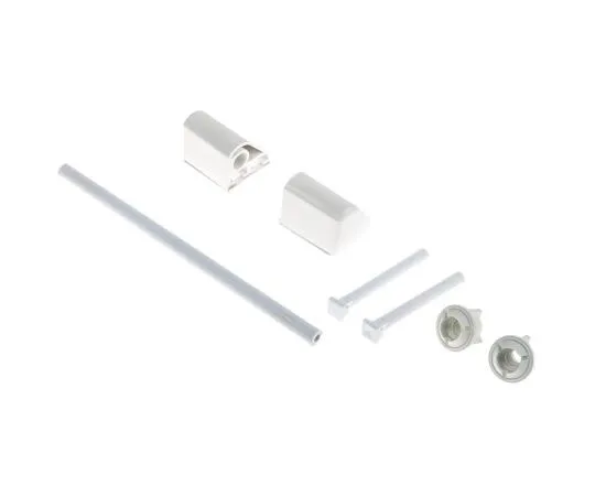 63-7972-87　White Hinge Fitting Kit and Rod RS PRO, For Use With Toilet Seat　784-5617