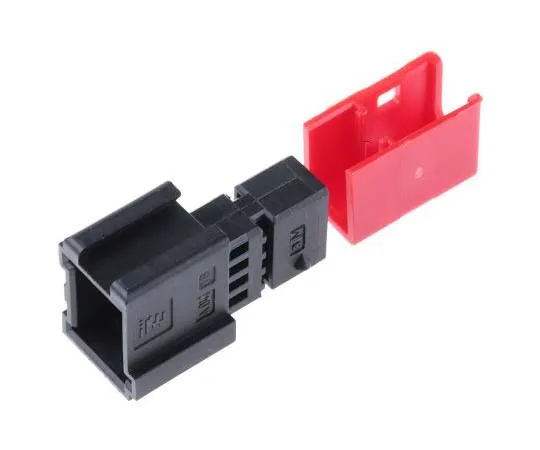 63-7752-53　TE Connectivity Micro Quadlock System Series, 2 Row 8 Way Cable Mount Plug Housing　284869-1