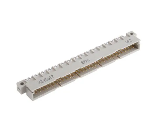 63-7973-23　ERNI DIN 41612 Series 64 Way 2.54mm Pitch, Type B, 2 Row, Right Angle DIN 41612 Connector, Plug　384241