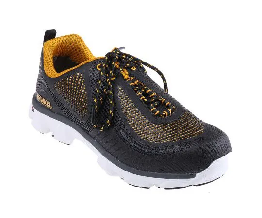 63-7996-92　DeWALT Krypton Black Steel Toe Men Safety Trainers, UK 8, US 9　Krypton/8