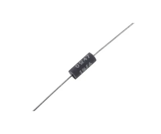 63-7983-18　Vishay 470mΩ 2W Fixed Resistor ±1% ±100ppm/°C　RLP02R4700FS14