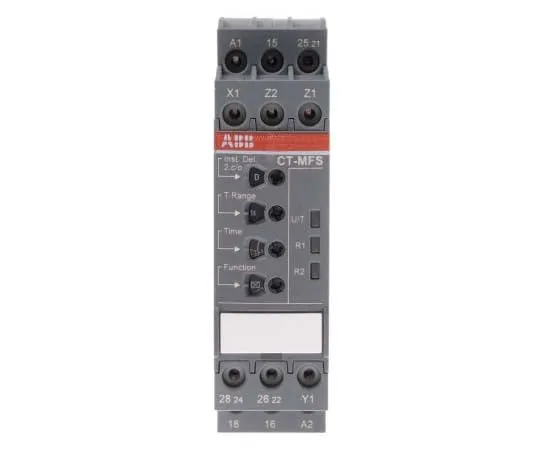 63-7796-09　ABB Flash Start with OFF, Flash Start with ON, Impulse OFF with Auxiliary Voltage, Impulse ON, OFF Delay with Auxiliary　1SVR740010R0200  CT-MFS.21P