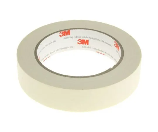 63-7980-13　3M 2120E White Masking Tape 25mm x 50m　101E 25MMX50M