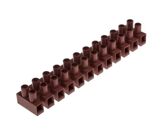63-8037-72　RS Pro Non-F***d Terminal Block, 12 Way/Pole, Screw Terminals, 10 AWG Cable Mount, Polyamide, 450 V Yes　840-7945