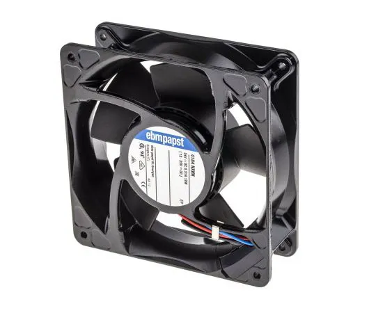 63-8018-17　ebm-papst 4100N Series Axial Fan, 119 x 119 x 38mm, 260m³/h, 11W, 24 V dc　4184NXHH