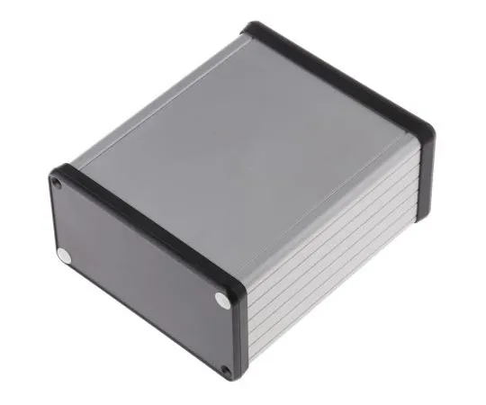 63-7961-79　Hammond 1455, Aluminium Enclosure, 120 x 103 x 53mm　1455N1202