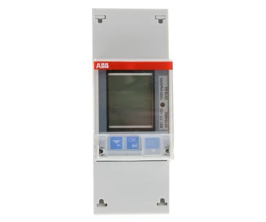 63-7983-90　ABB B21 LCD Digital Power Meter, 6-Digits, 1 Phase , 1 % Accuracy　2CMA100149R1000  B21 111-100