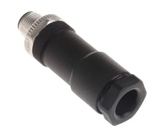63-8009-26　Binder 814 Series M12 Cable Mount Connector, 4 contacts Plug　99-0689-19-04