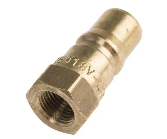 63-7953-82　RS PRO Brass Male Hydraulic Quick Connect Coupling 1/8 in　768-5807
