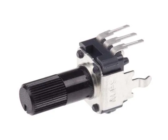 63-7768-50　Alps Electric Rotary Potentiometer with a 6 mm Dia. Shaft, 10kΩ, ±20%, 0.05W, Linear RK09K1130081　RK09K1130081