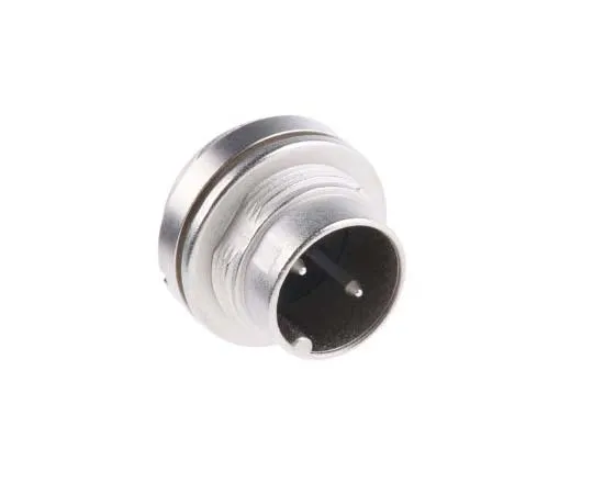 63-7775-43　Binder 680 Series Miniature Panel Mount Connector, 2 contacts Socket　09-0303-00-02
