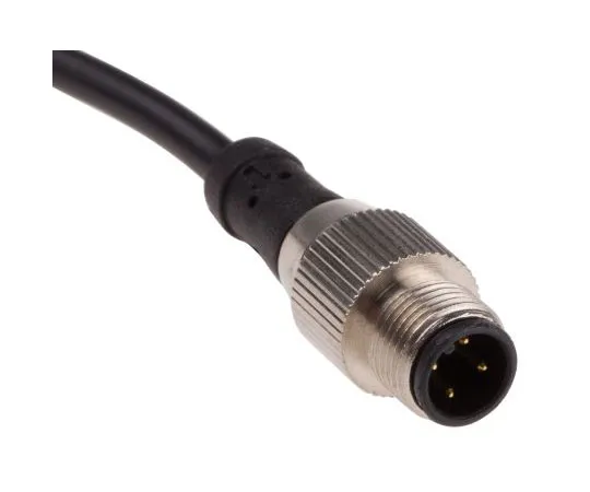 63-8053-28　RS PRO Straight M12 to Unterminated Cable assembly, 4 Core 2m Cable　877-1151