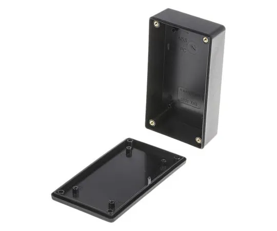 63-7961-89　Hammond 1591, ABS Enclosure, IP54, 113 x 63 x 28mm　1591XXBBK