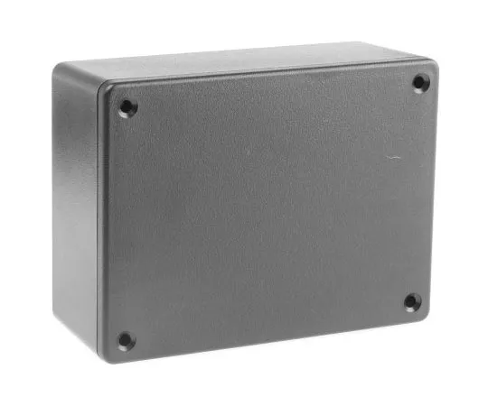 63-8023-37　Hammond 1591, ABS Enclosure, IP54, 112.5 x 84.6 x 41.3mm　1591XXSBK