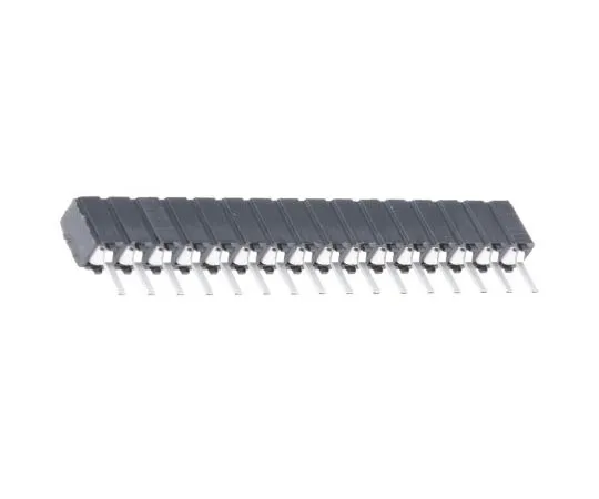 63-7952-54　Samtec CES Series 2.54mm Pitch 16 Way 1 Row Straight PCB Socket, Through Hole, Through Hole Termination　CES-116-01-T-S