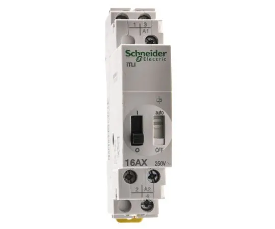 63-7989-09　2P Impulse Relay With NO/NC Contacts, 16 A, 6 V dc, 12 V ac Coil　A9C30015