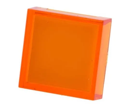 63-7793-59　Orange Square Push Button Lens for *** with ADA16 Series　745-2543