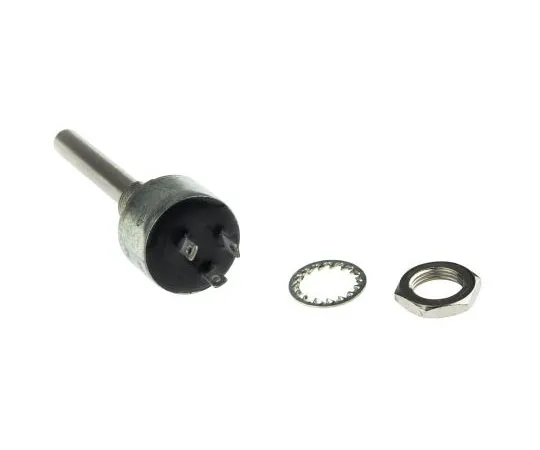 63-7986-61　Vishay 1 Gang Rotary Cermet Potentiometer with a 6 mm Dia. Shaft, 2.2kΩ, ±10%, 3W, Linear PE30L0FR222KAB　PE30L0FR222KAB