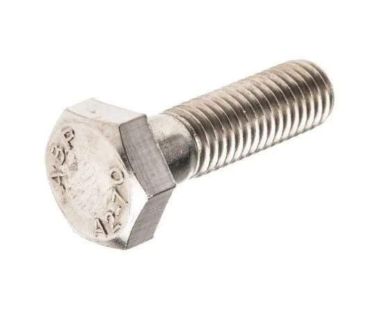 63-7997-72　Plain Stainless Steel Hex Bolt, M10 x 35mm　797-6282