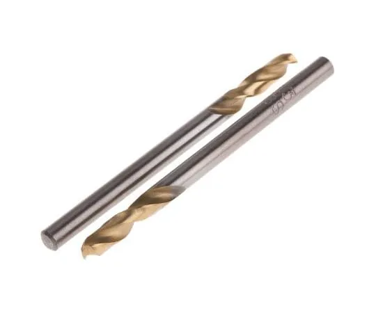 63-7980-93　RS HSS 3.3mm Short Drill Bit, 49 mm Plain Shank　787-7260