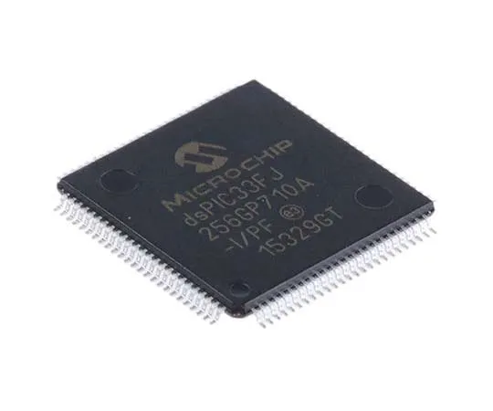 63-7782-28　Microchip, 16bit Digital Signal Processor 40MHz 256 kB Flash 100-Pin TQFP　DSPIC33FJ256GP710A-I/PF