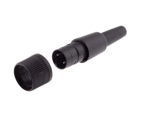 63-7775-36　Binder 678 Series Miniature Cable Mount Connector, 2 contacts Socket　99-0601-00-02