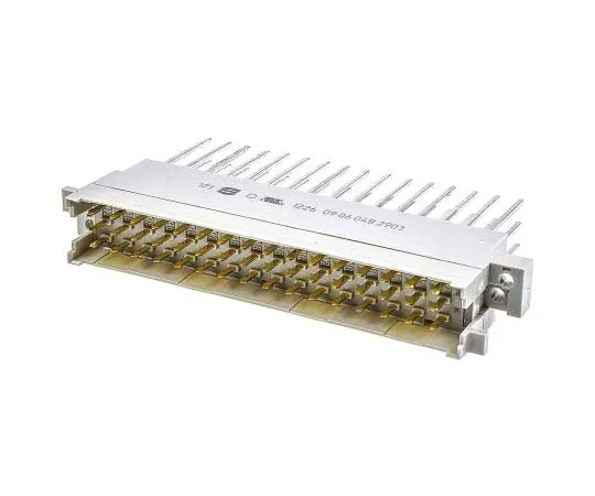 63-7785-24　Harting 09 06 Series 48 Way 5.08mm Pitch, Type F Class C1, 3 Row, Straight DIN 41612 Connector, Plug　9060482903