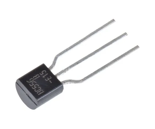 63-8003-37　ON Semi BC556BTA PNP Transistor, 100 mA, 65 V, 3-Pin TO-92　BC556BTA