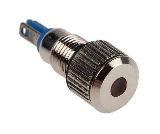 63-8025-82　RS PRO Red Indicator, 24 V, 8mm Mounting Hole Size, Lead Wires Termination, IP67　820-0573