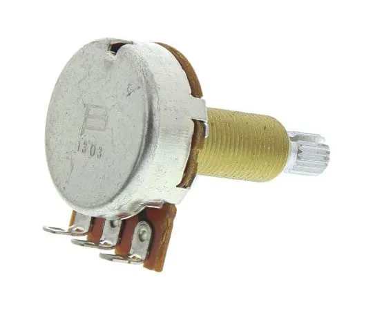 63-7957-07　Bourns 1 Gang Rotary Carbon Potentiometer with a 6 mm Dia. Shaft, 500kΩ, ±20%, 0.25W, Audio PDB241-GTR03-504A2　PDB241-GTR03-504A2