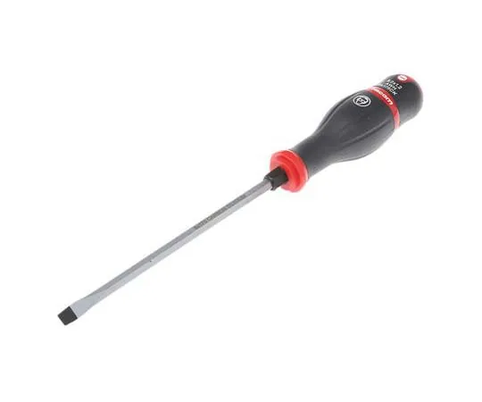63-7760-14　Facom Slotted Impact Screwdriver 8 mm Tip 175 mm Steel　ATWH8X175CK