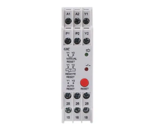 63-7992-13　GIC Thermistor Monitoring Relay With DPDT Contacts, 110 → 240 V ac, 1 Phase　MJ83BK