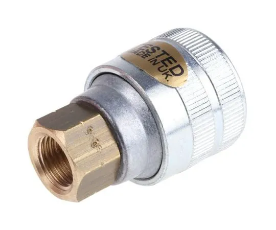 63-7966-80　Parker Pneumatic Quick Connect Coupling Aluminium 1/4 in Threaded　8952DL-12