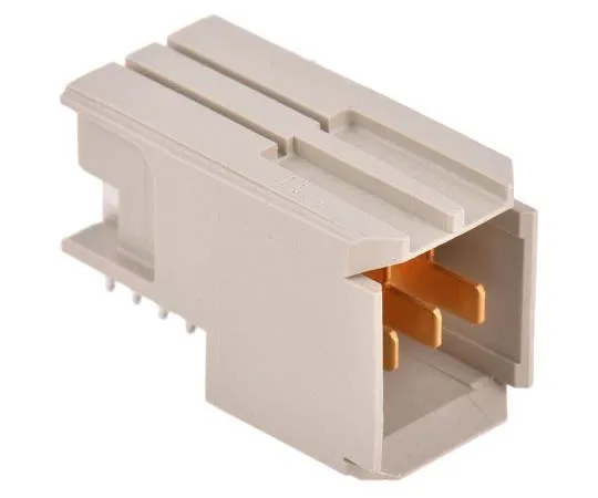 63-7749-92　TE Connectivity Z-PACK HM Series 2mm Pitch Universal Power Module Backplane Connector, Male, Right Angle, 1 Row, 3 Way　5-5223961-1