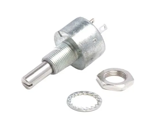 63-7987-32　Vishay 1 Gang Rotary Cermet Potentiometer with a 6 mm Dia. Shaft, 10kΩ, ±10%, 1.5W, Logarithmic PE30L0FL103KLB　PE30L0FL103KLB