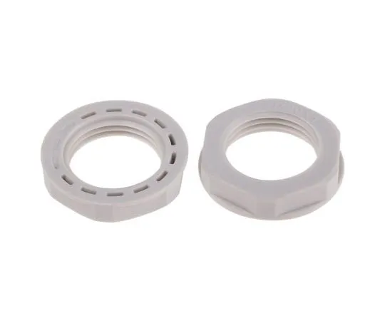 63-8029-24　RS PRO Grey Nylon 66 Cable Gland Locknut, M20 Thread, IP68　822-9805