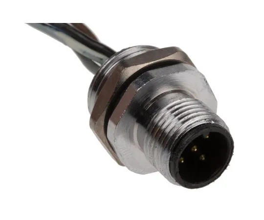 63-8053-29　RS PRO M12 Panel Mount Connector, 5 contacts Plug　877-1154