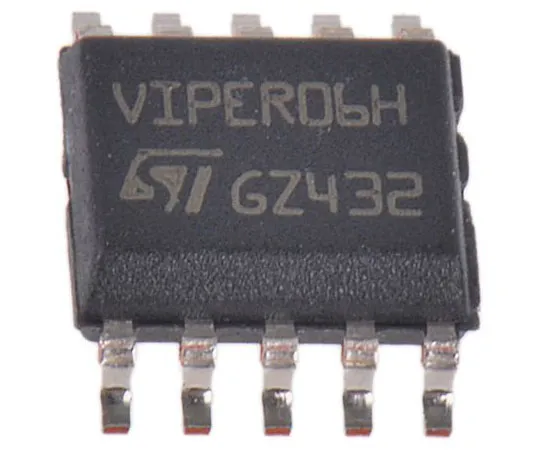 63-8011-41　STMicroelectronics VIPER06HS AC/DC LED Driver, PWM Controller 115 kHz 10-Pin, SSOP　VIPER06HS