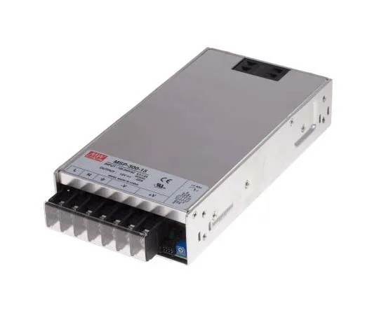 63-7819-42　Mean Well 330W 1 Output Embedded Switch Mode Power Supply SMPS, 22A, 15V dc Medical Approved Enclosed　MSP-300-15