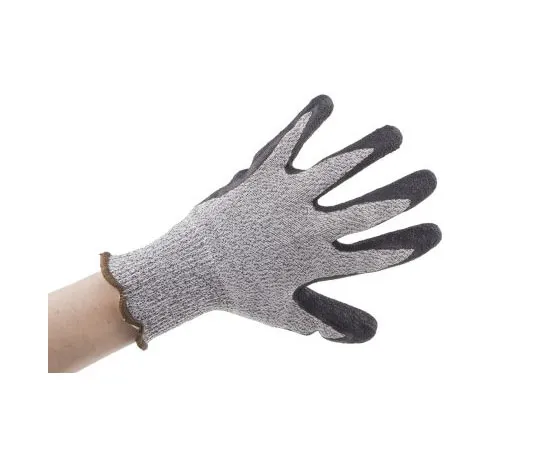 63-8048-13　RS PRO Latex-Coated Cut Resistant Gloves, size 9, Black　869-1613